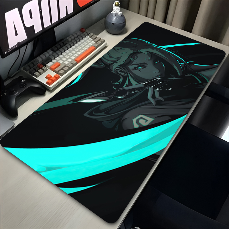 Keyboard Tenkeyless - Mouse Pad Hot Game Valorant Jett