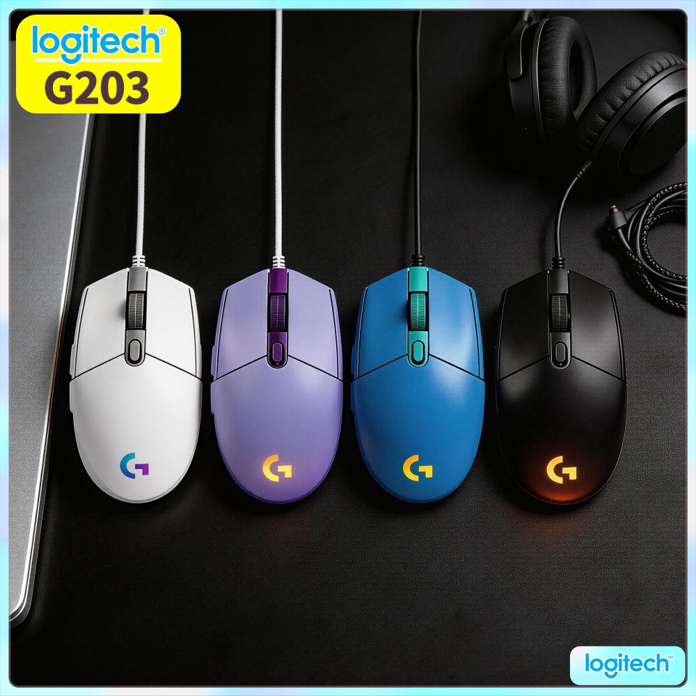 Logitech G203 Wired Gaming Mou - Logitech Mouse G203 ulasan dan harga