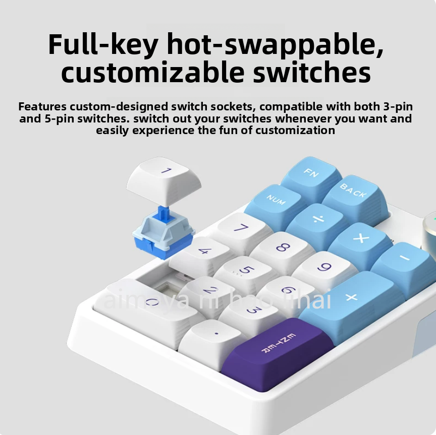 Kzzi K20 Mini Keypad Three Mod - Esports Gaming Keyboard ulasan dan harga