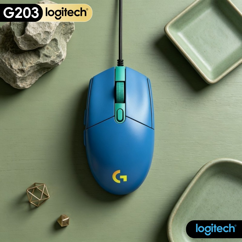 Logitech G203 Wired Gaming Mou - Logitech Mouse G203 ulasan dan harga