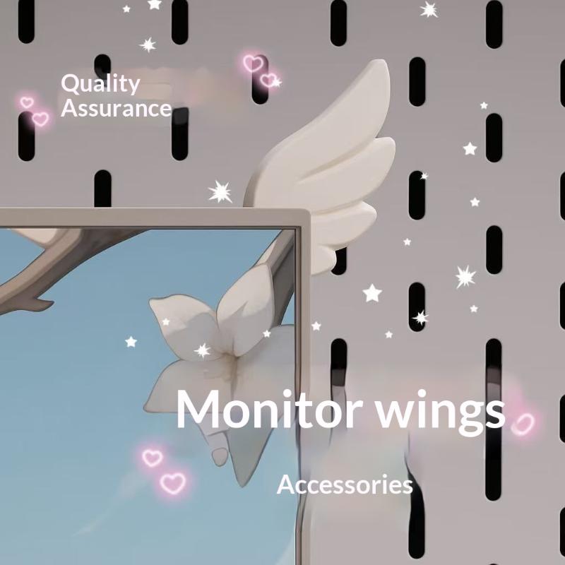 1Pair 3D Printed Monitor Wings - Esports Gaming Monitor ulasan dan harga