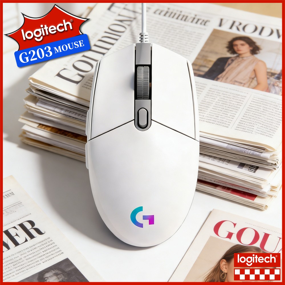 Logitech G203 Wired Gaming Mou - Logitech Mouse G203 ulasan dan harga