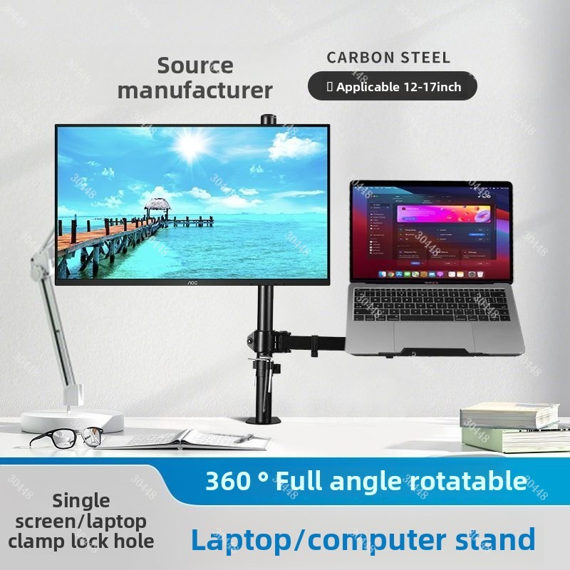 Universal Laptop Vertical Moni - Dual Monitor Stand ulasan dan harga