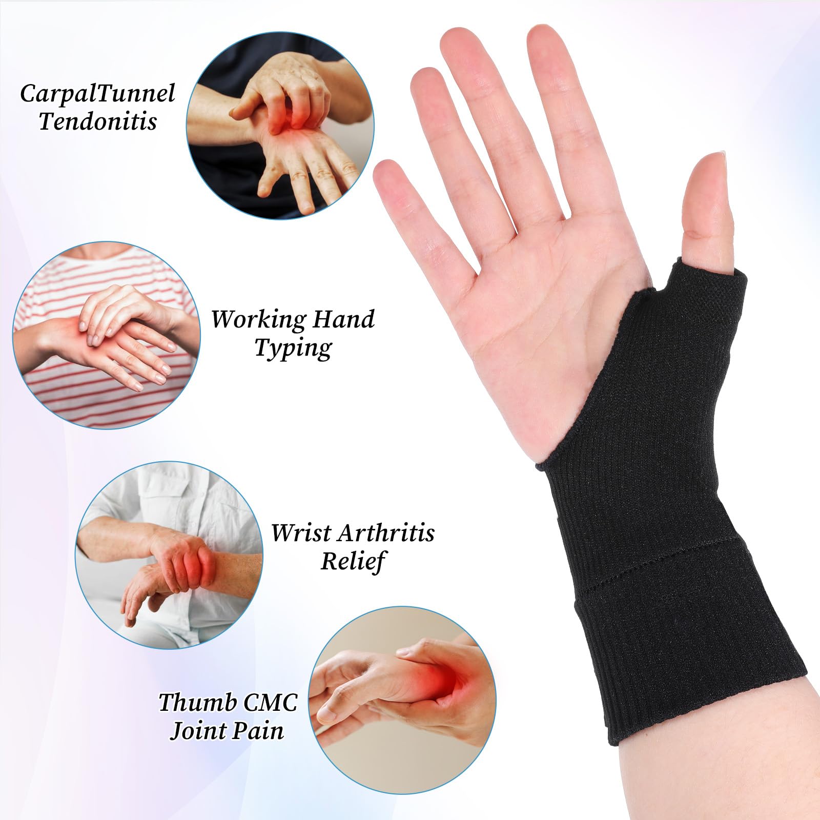 1/2/3Pairs Compression Wrist G - Esports Gaming Arm Sleeve ulasan dan harga