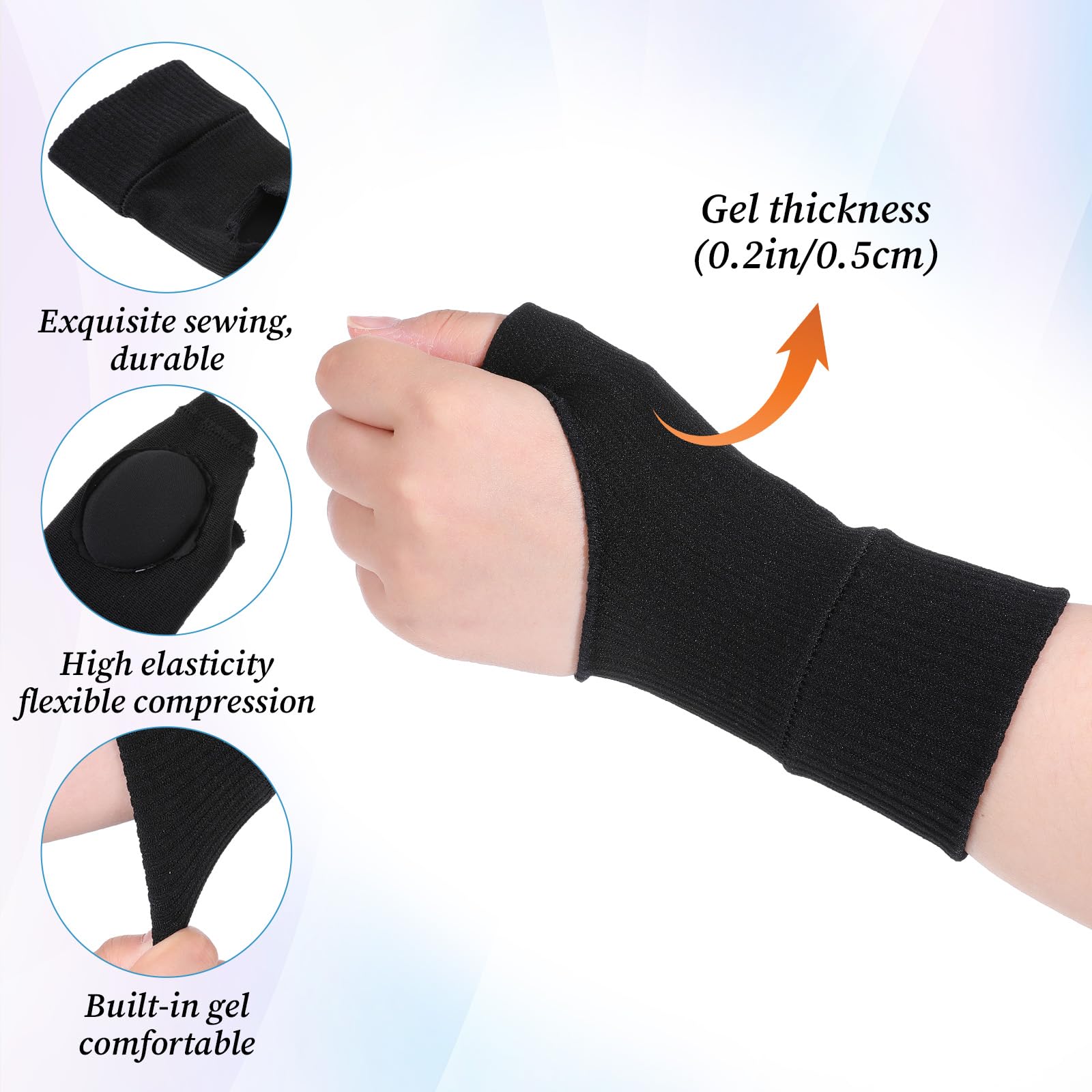 1/2/3Pairs Compression Wrist G - Esports Gaming Arm Sleeve ulasan dan harga