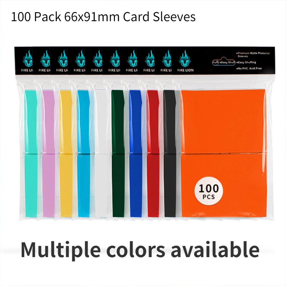100pcs 66x91mm Card Sleeves Pe - Esports Gaming Arm Sleeve ulasan dan harga