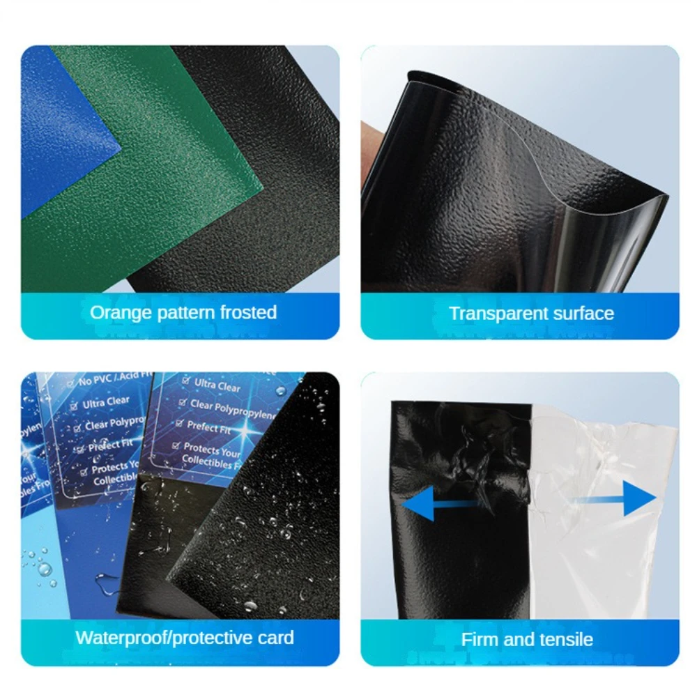 100pcs 66x91mm Card Sleeves Pe - Esports Gaming Arm Sleeve ulasan dan harga