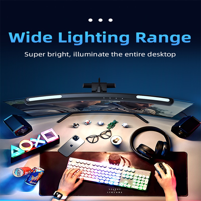 Curved LED Monitor Light Bar R - Esports Gaming Monitor ulasan dan harga