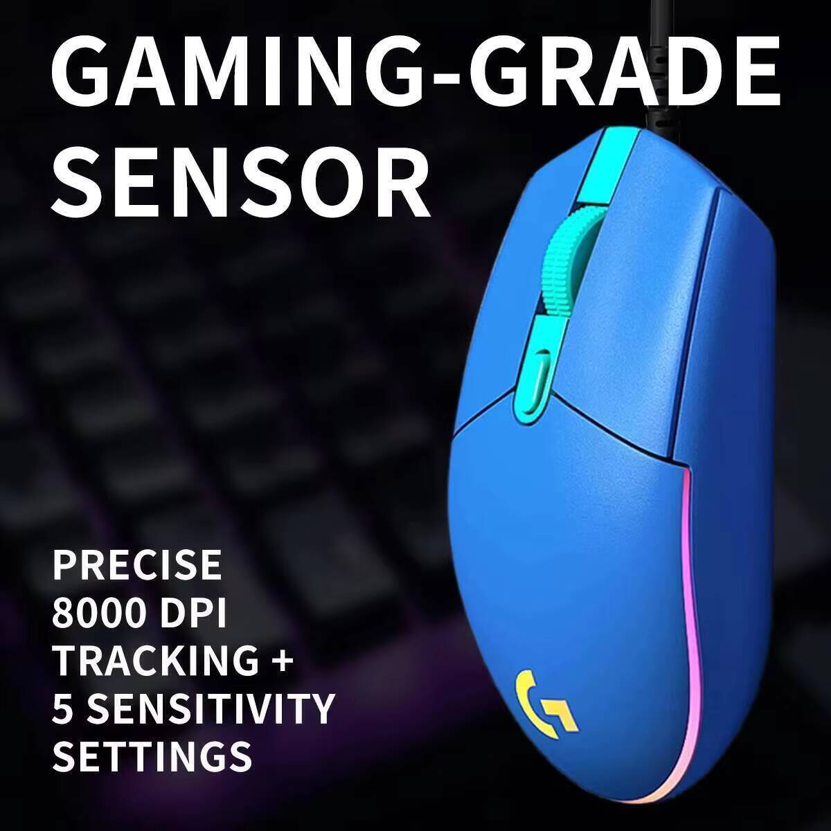 Logitech G203 Gaming Mouse 800 - Logitech Mouse G203 ulasan dan harga