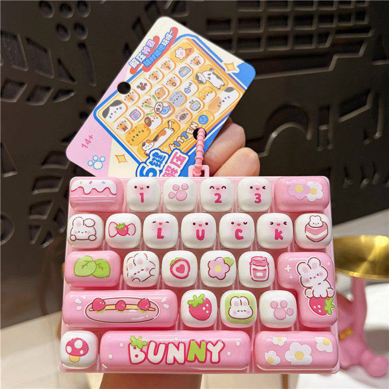 26 Keys Cartoon Animal Mini Ke - Keyboard Tenkeyless ulasan dan harga
