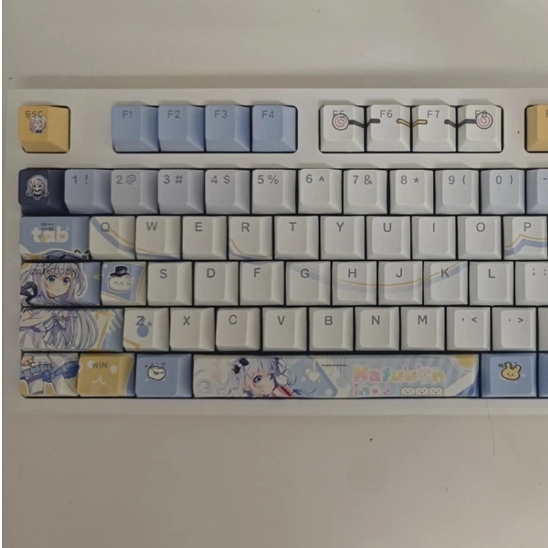 Is The Order A Rabbit? Kafū Ch - Keyboard Tenkeyless ulasan dan harga