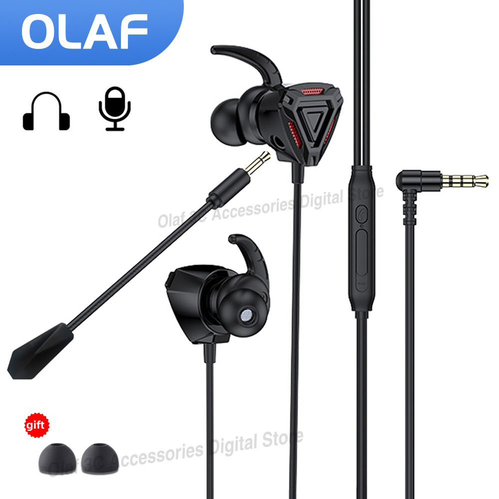 OLAF 3.5mm Wired Headphones Ga - Esports Gaming Monitor ulasan dan harga