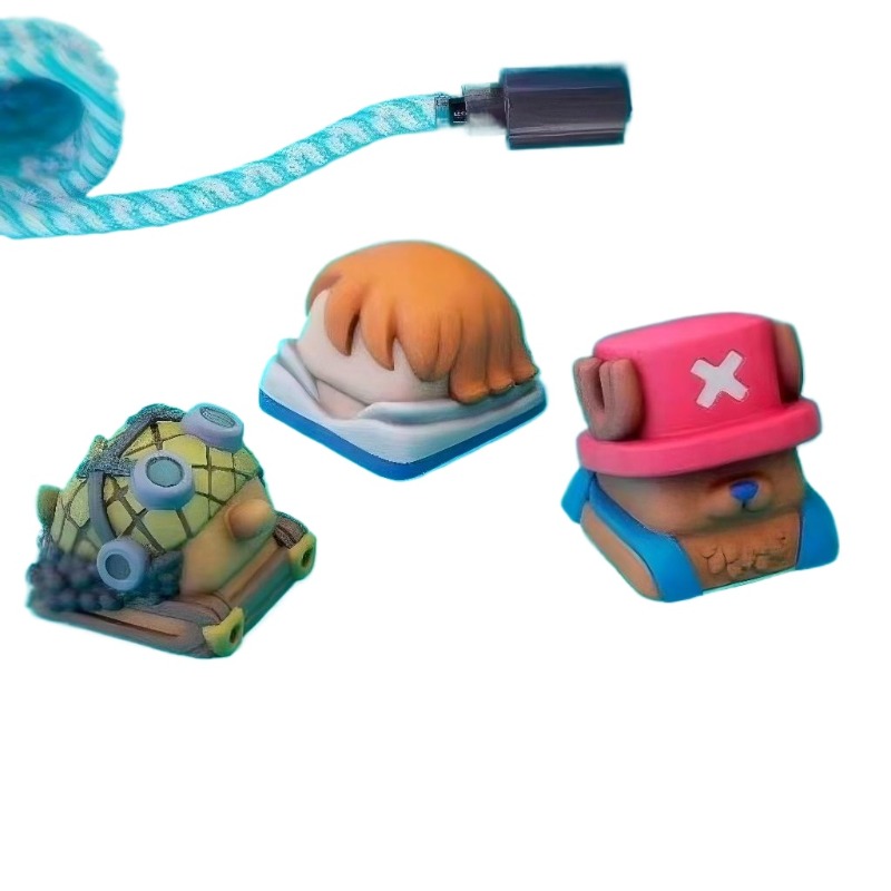 One Piece Chopper Nami anime c - Keyboard Tenkeyless ulasan dan harga