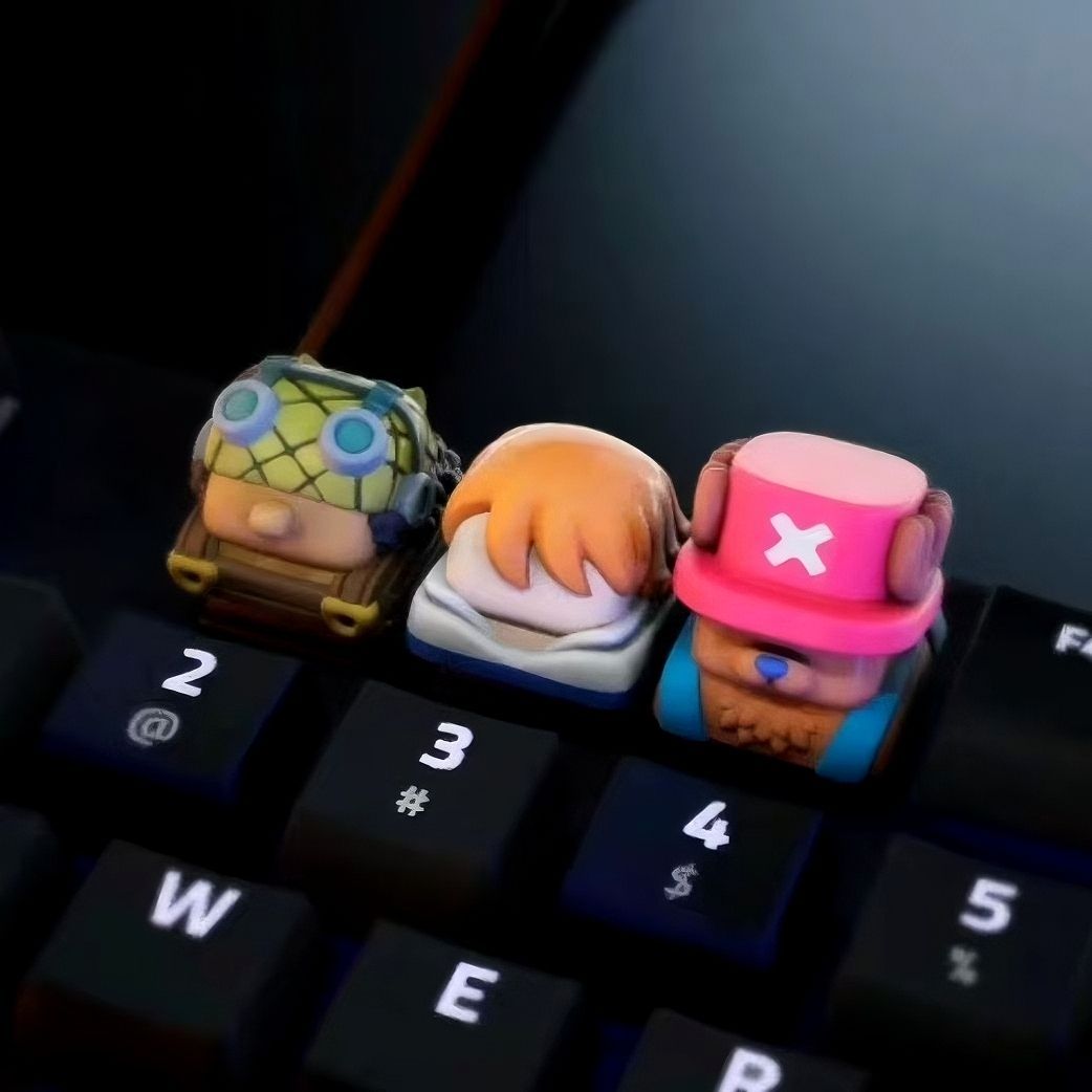 One Piece Chopper Nami anime c - Keyboard Tenkeyless ulasan dan harga