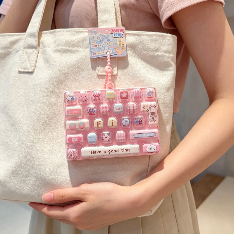Trendy Cute Mood Decompression - Keyboard Tenkeyless ulasan dan harga