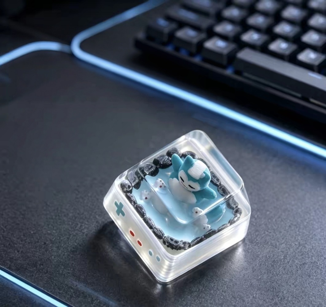 Pokémon Snorlax Keycap Resin T - Keyboard Tenkeyless ulasan dan harga