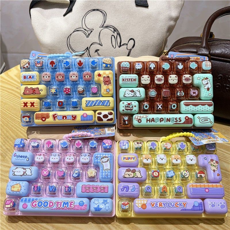 Candy Color Keycap Keychain Cu - Keyboard Tenkeyless ulasan dan harga