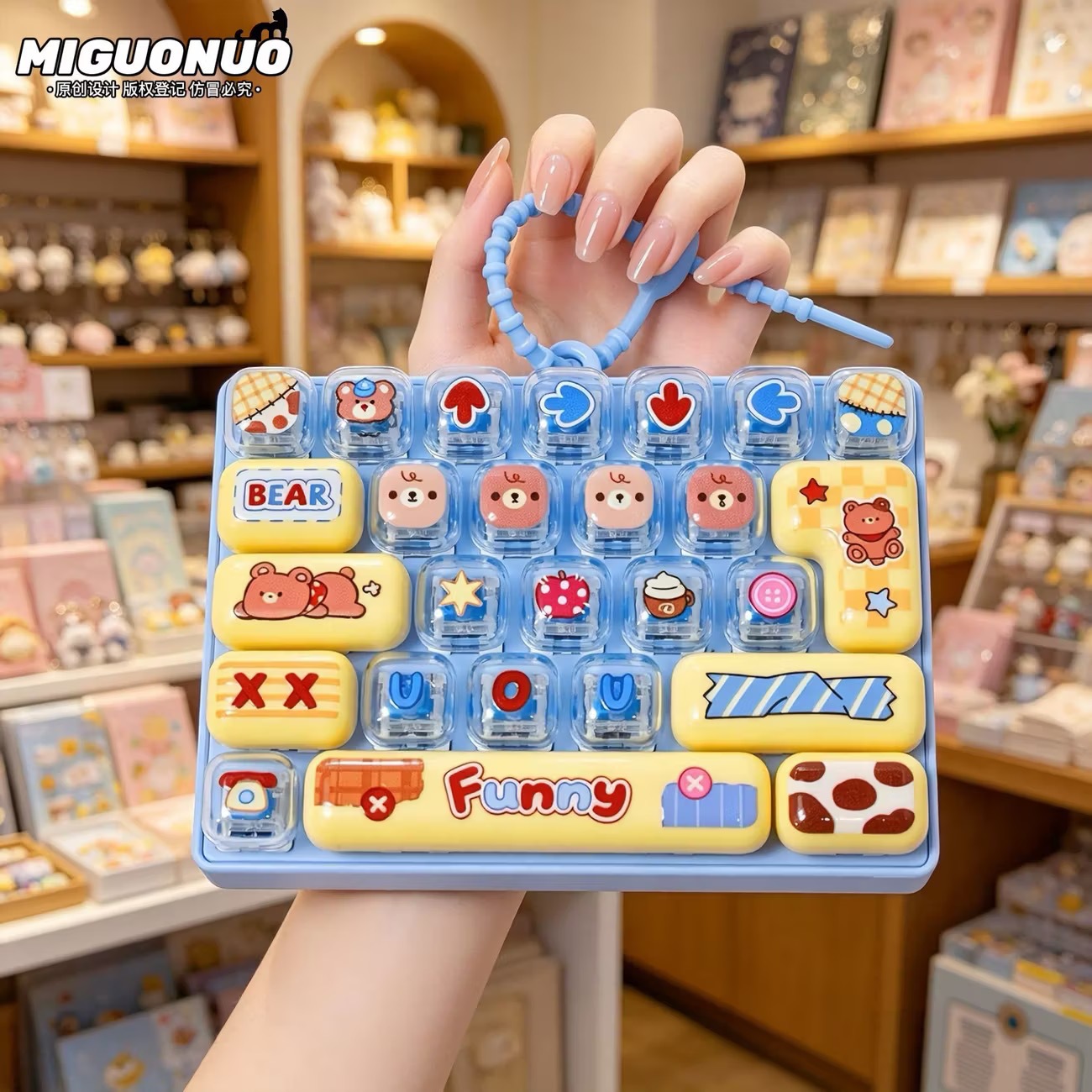 Candy Color Keycap Keychain Cu - Keyboard Tenkeyless ulasan dan harga