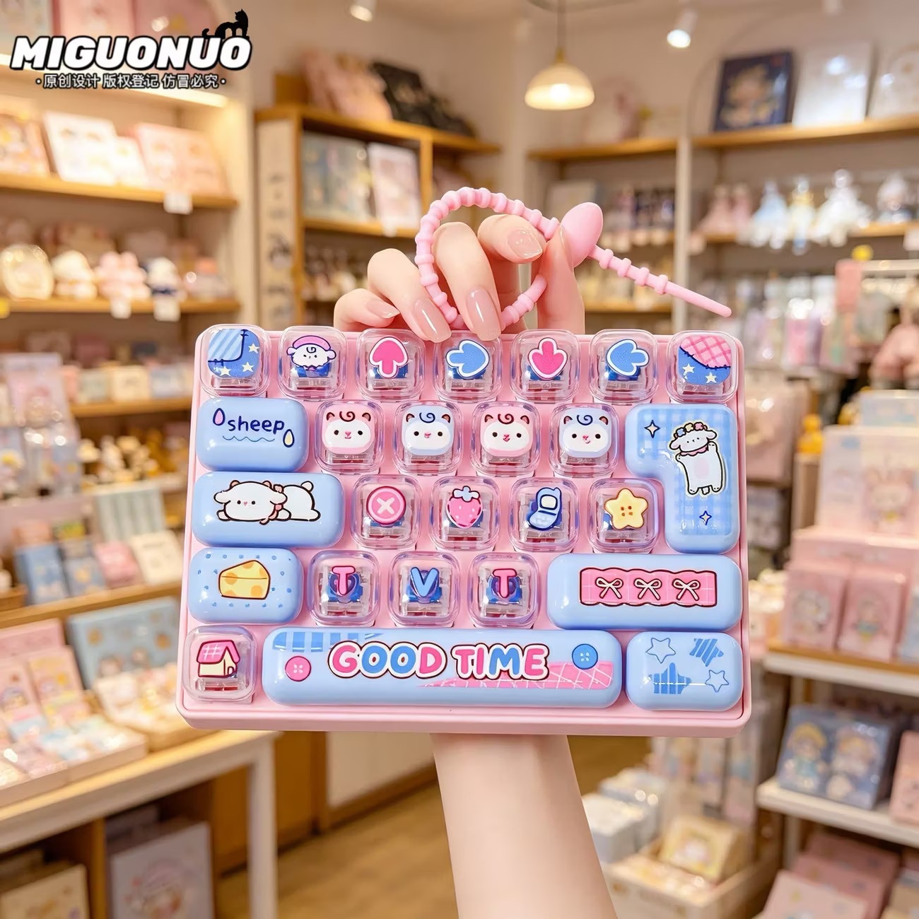 Candy Color Keycap Keychain Cu - Keyboard Tenkeyless ulasan dan harga