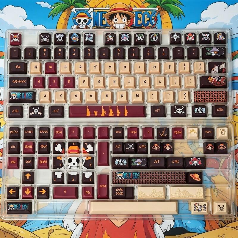 BANDAI One Piece Monkey D. Luf - Keyboard Tenkeyless ulasan dan harga